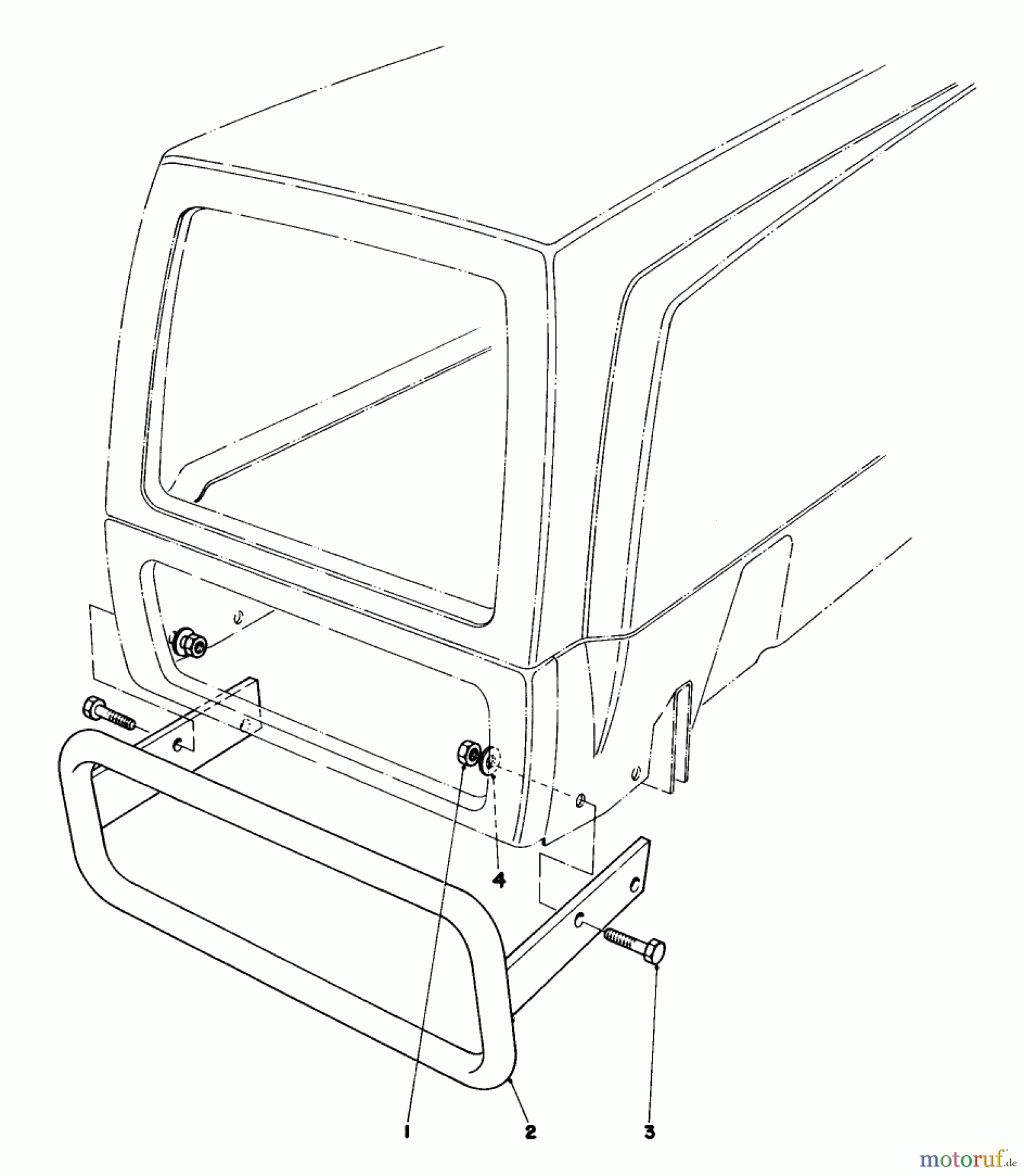  Toro Neu Mowers, Lawn & Garden Tractor Seite 1 57360 (11-32) - Toro 11-32 Lawn Tractor, 1981 (1000001-1999999) EASY-EMPTY GRASS CATCHER MODEL 59111 #2