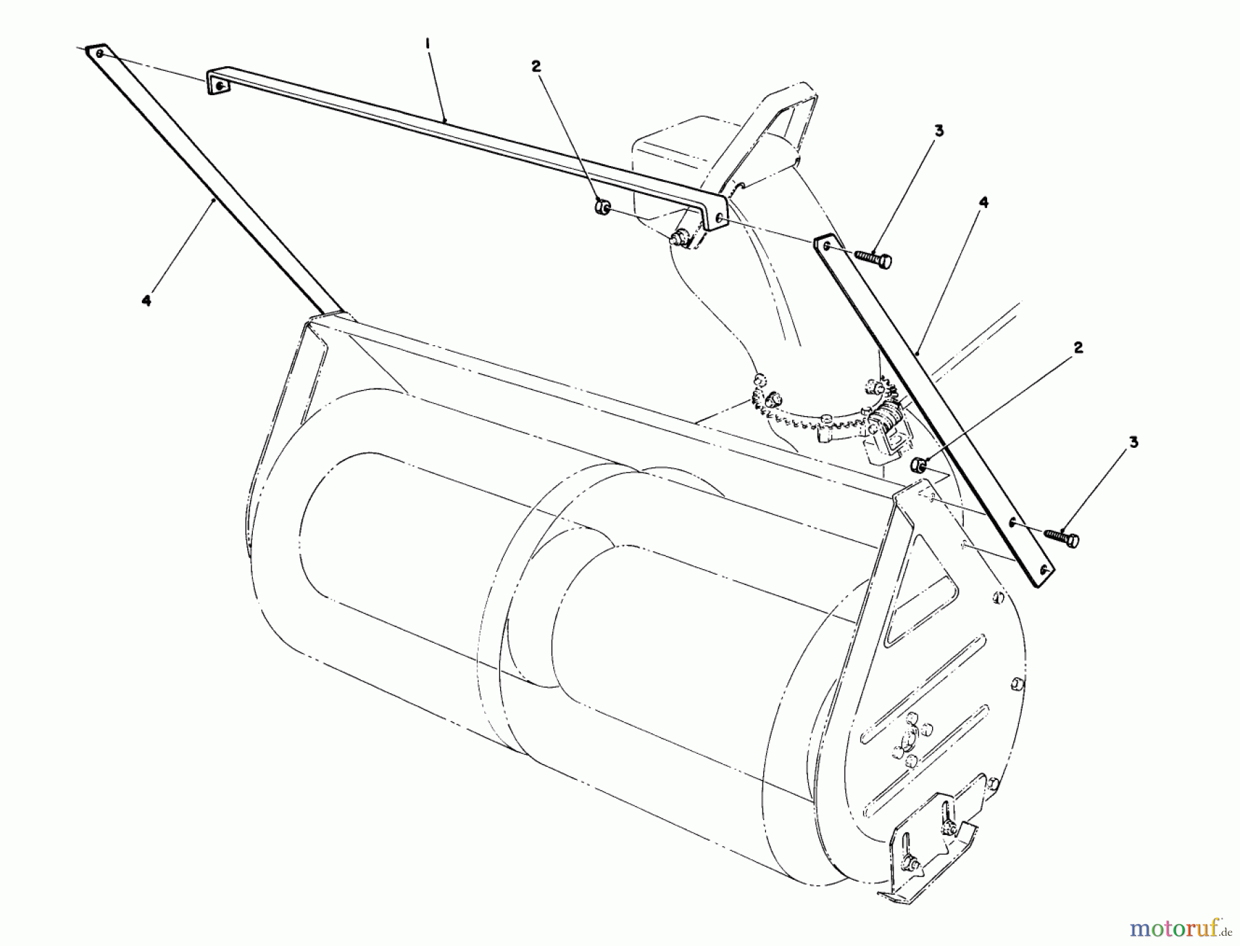  Toro Neu Mowers, Lawn & Garden Tractor Seite 1 57356 (11-42) - Toro 11-42 Lawn Tractor, 1985 (5000001-5999999) DRIFT BREAKER ASSEMBLY NO. 20-0650 (OPTIONAL)