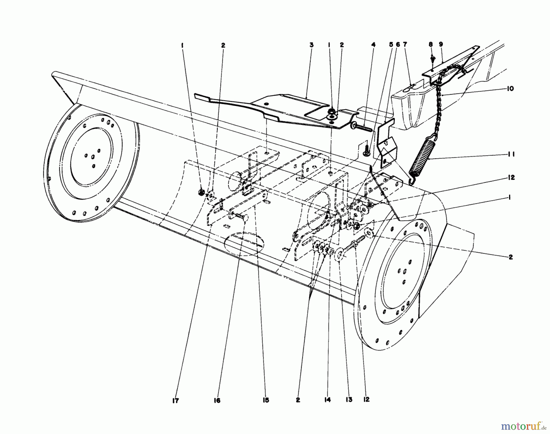  Toro Neu Mowers, Lawn & Garden Tractor Seite 1 57375 - Toro 8 hp Front Engine Rider, 1980 (0000001-0999999) 36