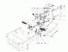 Toro 57430 (12-44) - 12-44 Pro Lawn Tractor, 1988 (8000001-8999999) Listas de piezas de repuesto y dibujos BRAKE & CLUTCH PEDAL ASSEMBLY