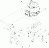 Toro 71199 (12-32XL) - 12-32XL Lawn Tractor, 2004 (240000001-240999999) Listas de piezas de repuesto y dibujos ENGINE ASSEMBLY