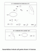 Toro 71209 (13-32XLE) - 13-32XLE Lawn Tractor, 2002 (220010001-220999999) Listas de piezas de repuesto y dibujos CARBURETOR OVERHAUL KIT ASSEMBLY ENGINE BRIGGS AND STRATTON MODEL 28M707-1125-E1