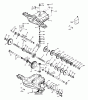 Toro 71209 (13-32XLE) - 13-32XLE Lawn Tractor, 2002 (220010001-220999999) Listas de piezas de repuesto y dibujos PEERLESS TRANSAXLE MODEL MST 205-509