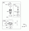 Toro 71209 (13-32XLE) - 13-32XLE Lawn Tractor, 2002 (220010001-220999999) Listas de piezas de repuesto y dibujos STARTER ASSEMBLY ENGINE BRIGGS AND STRATTON MODEL 28M707-1125-E1