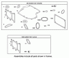 Toro 71223 (16-38XL) - 16-38XL Lawn Tractor, 2002 (220010001-220999999) Listas de piezas de repuesto y dibujos GASKET ASSEMBLY ENGINE BRIGGS AND STRATTON MODEL 286H77-0121-E1