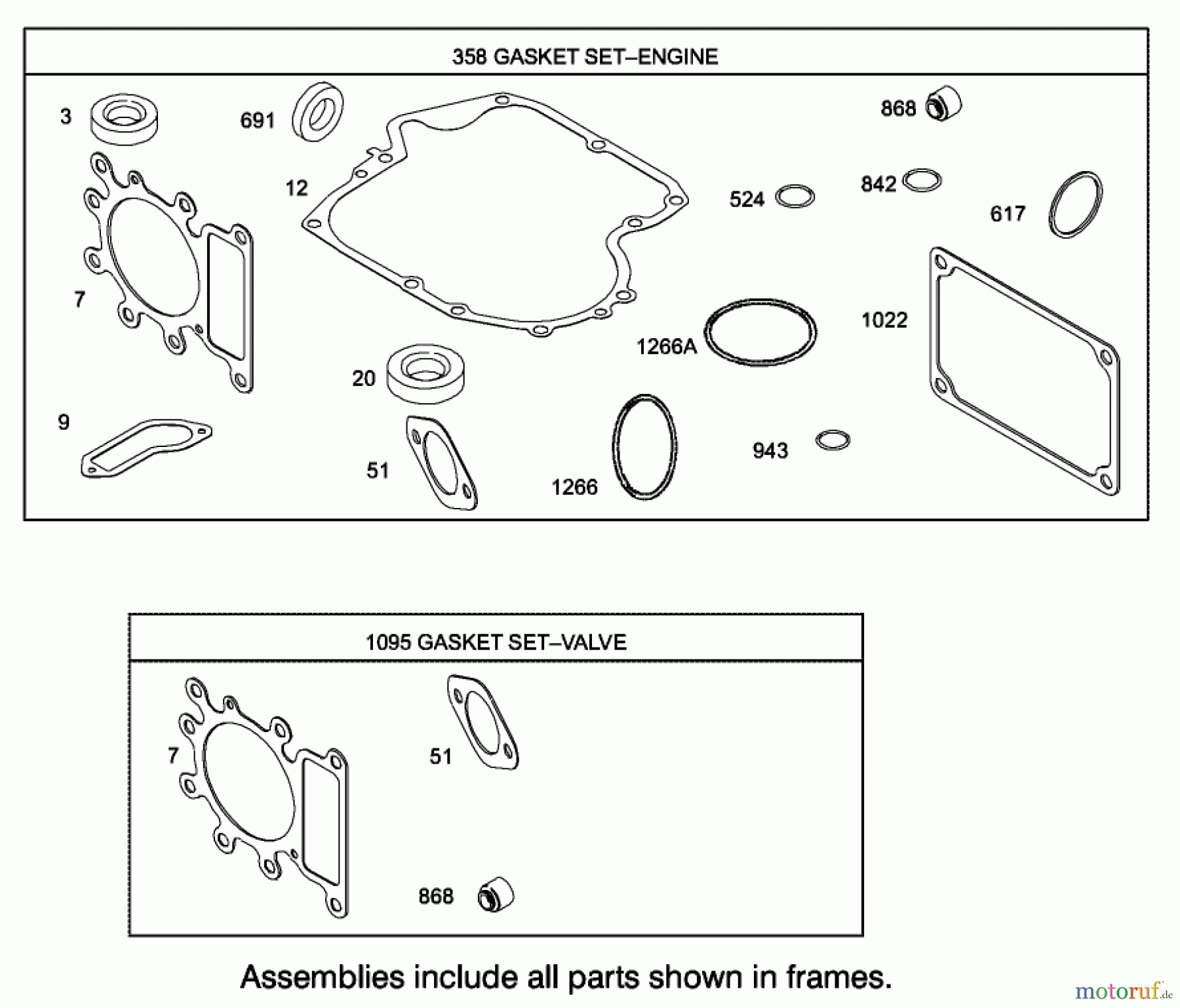  Toro Neu Mowers, Lawn & Garden Tractor Seite 1 71223 (16-38XL) - Toro 16-38XL Lawn Tractor, 2002 (220010001-220999999) GASKET ASSEMBLY ENGINE BRIGGS AND STRATTON MODEL 286H77-0121-E1