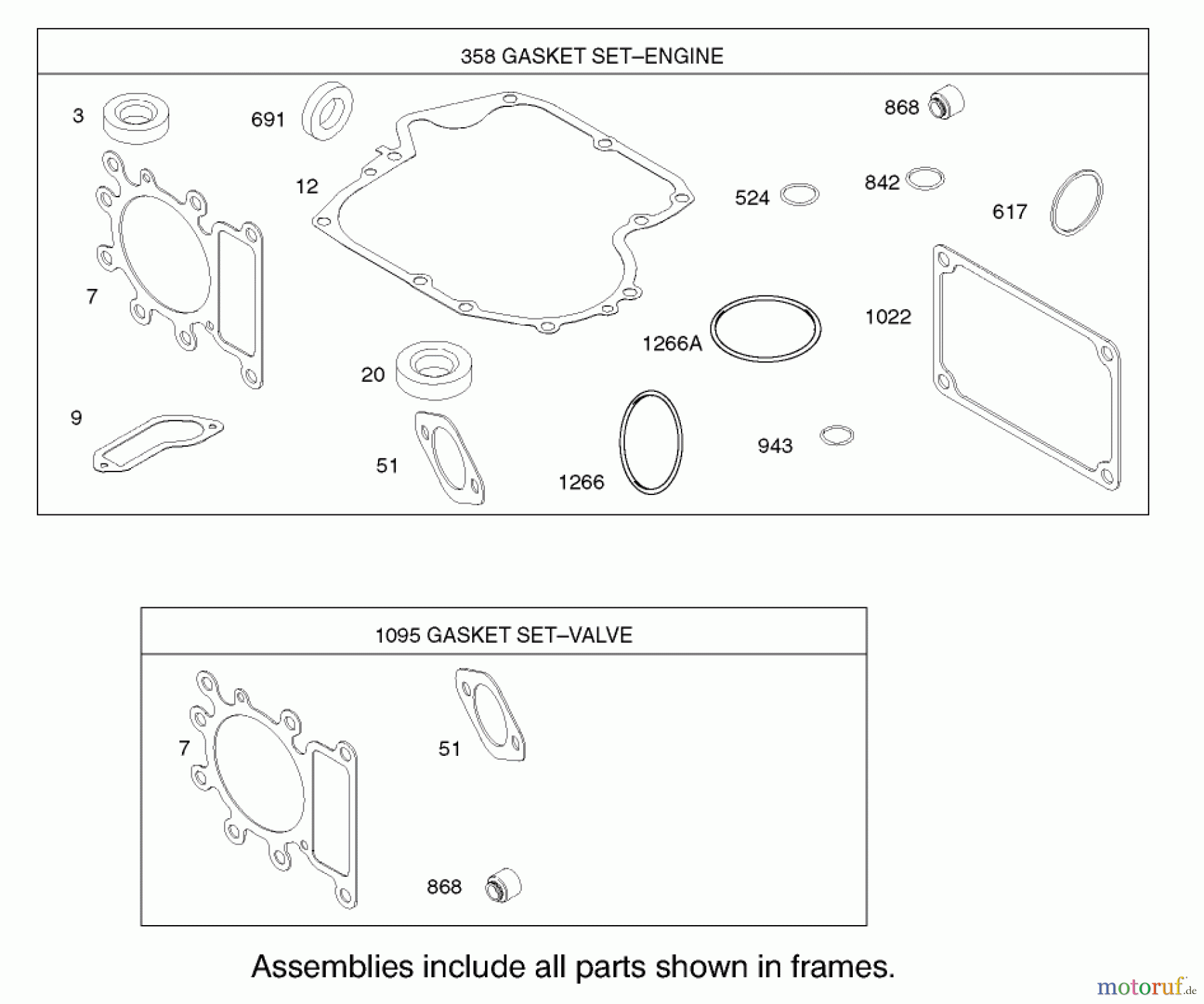  Toro Neu Mowers, Lawn & Garden Tractor Seite 1 71242 (16-38HXLE) - Toro 16-38HXLE Lawn Tractor, 2003 (230000001-230999999) GASKET ASSEMBLY BRIGGS AND STRATTON MODEL 286H77-0121-E1