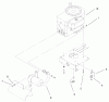 Toro 71301 (12.5-32XLE) - 12.5-32XLE Lawn Tractor, 2001 (210000001-210999999) Listas de piezas de repuesto y dibujos ENGINE ASSEMBLY