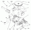 Toro 72103 (268-H) - 268-H Yard Tractor, 1995 (5900601-5999999) Listas de piezas de repuesto y dibujos TRANSAXLE-GEAR