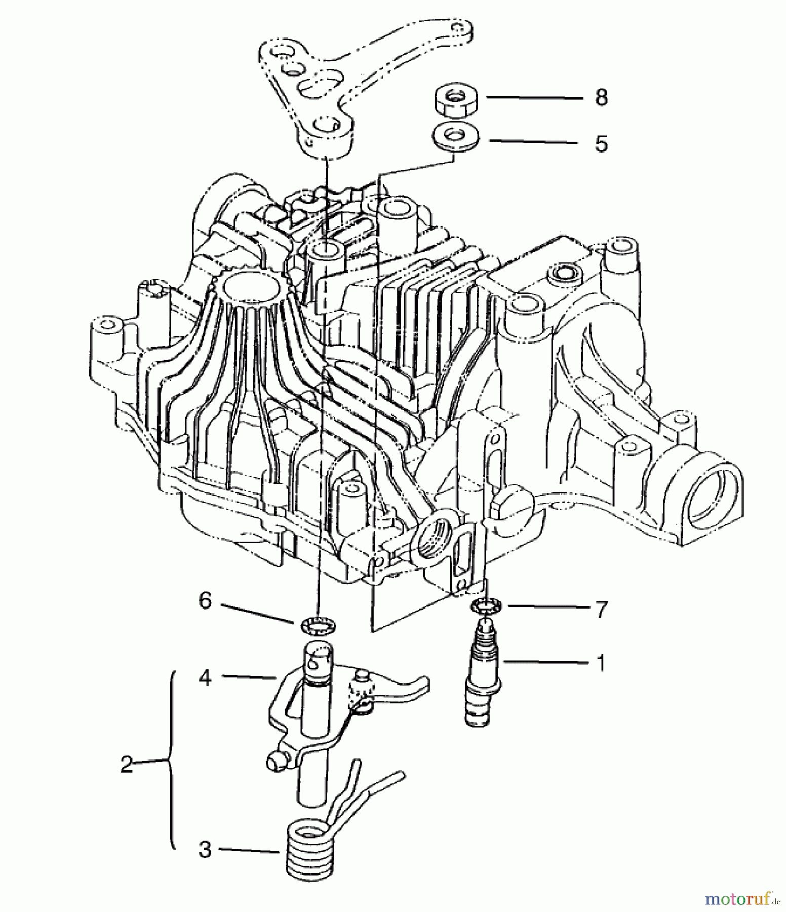  Toro Neu Mowers, Lawn & Garden Tractor Seite 1 72064 (265-H) - Toro 265-H Lawn and Garden Tractor, 1998 (8900001-8900599) N-CENTERING