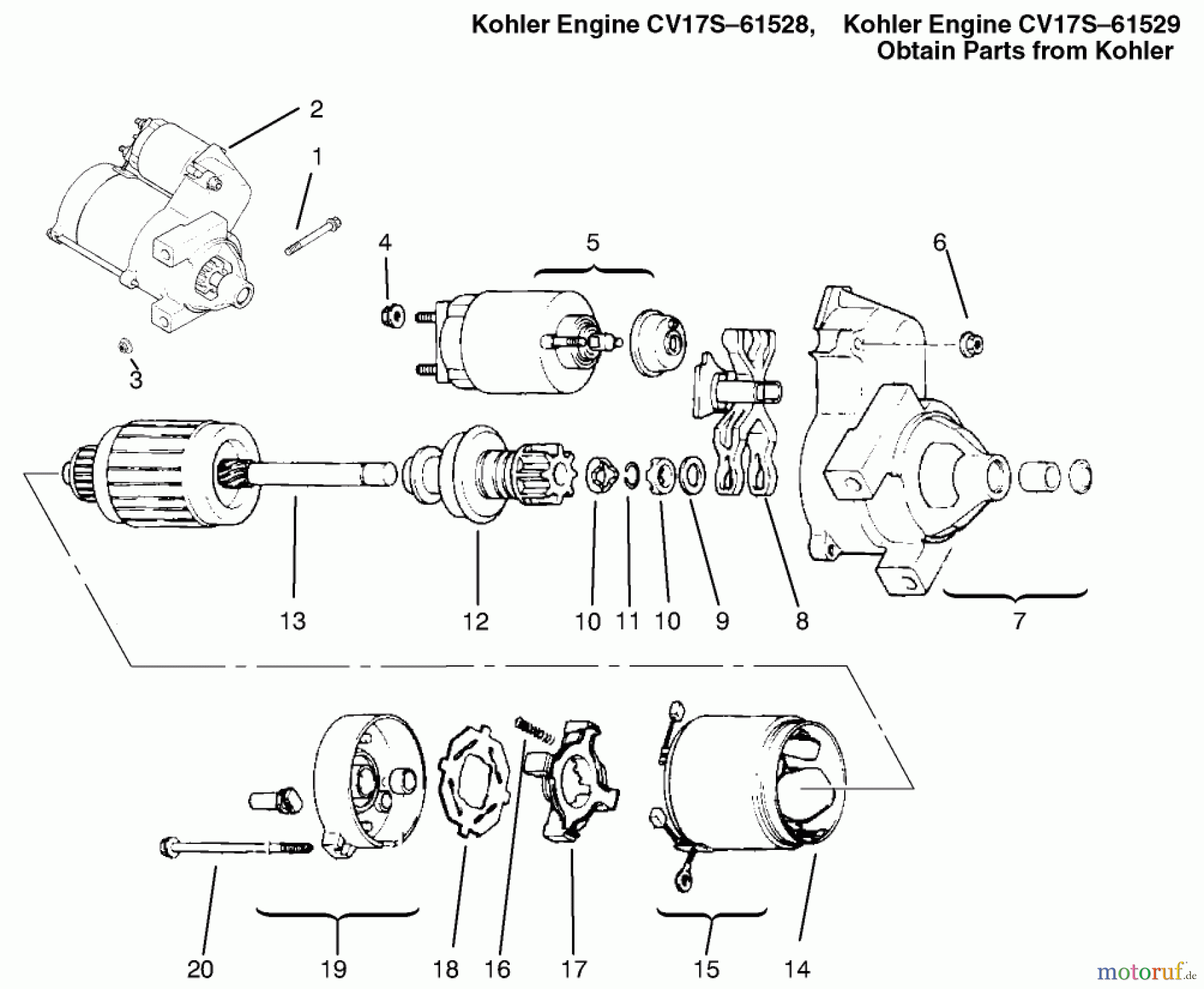  Toro Neu Mowers, Lawn & Garden Tractor Seite 1 72105 (268-H) - Toro 268-H Lawn and Garden Tractor, 1999 (9900001-9999999) STARTING SYSTEM