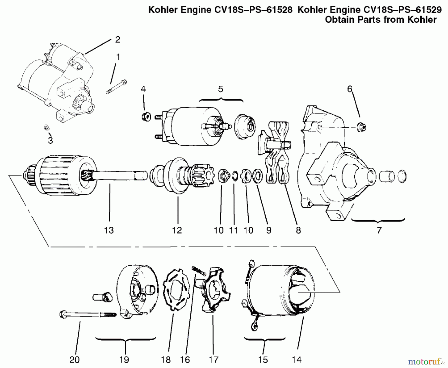  Toro Neu Mowers, Lawn & Garden Tractor Seite 1 72087 (268-H) - Toro 268-H Lawn and Garden Tractor, 2000 (200000001-200999999) STARTING SYSTEM