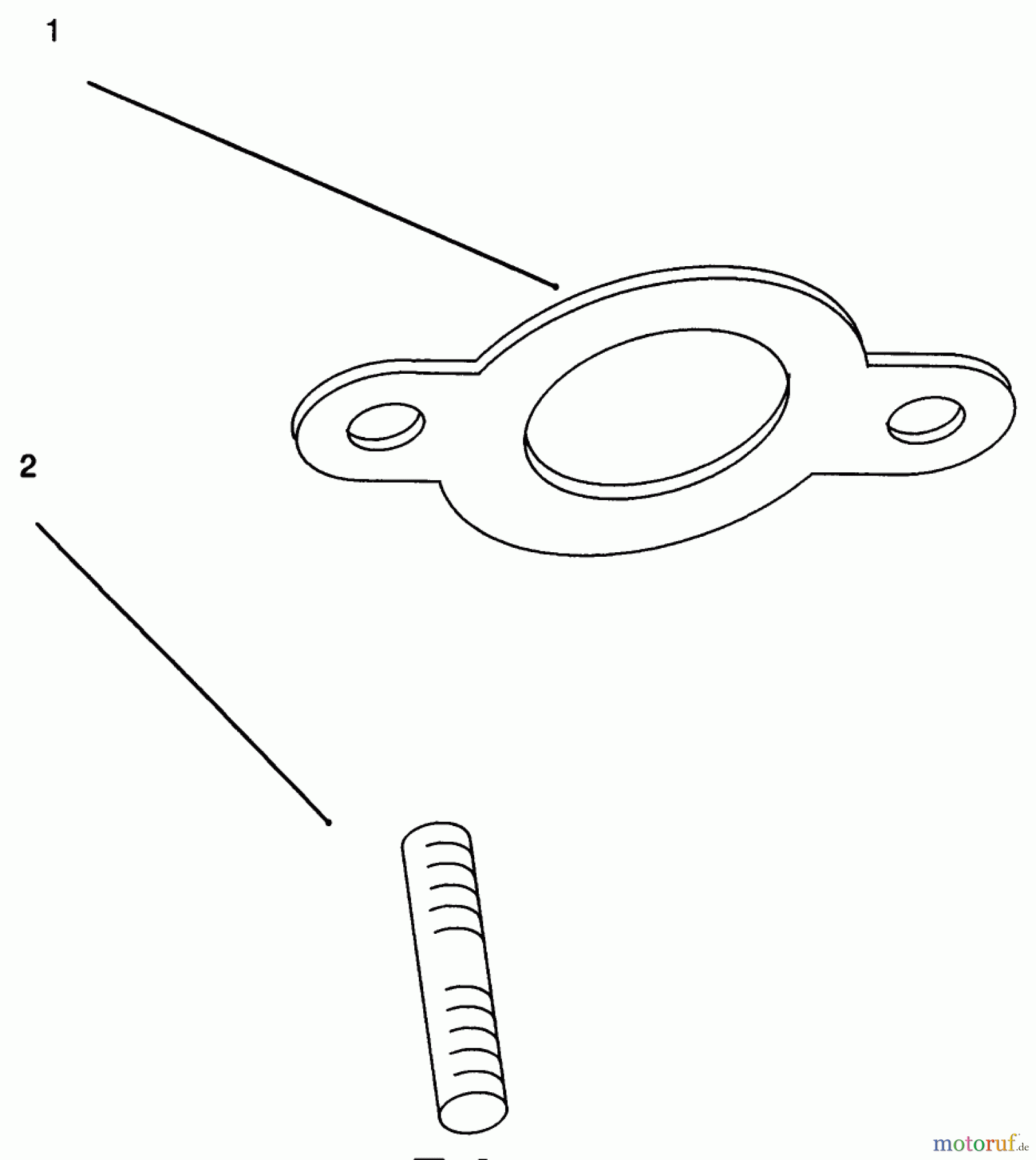  Toro Neu Mowers, Lawn & Garden Tractor Seite 1 72102 (269-H) - Toro 269-H Lawn and Garden Tractor, 1996 (6900001-6999999) EXHAUST