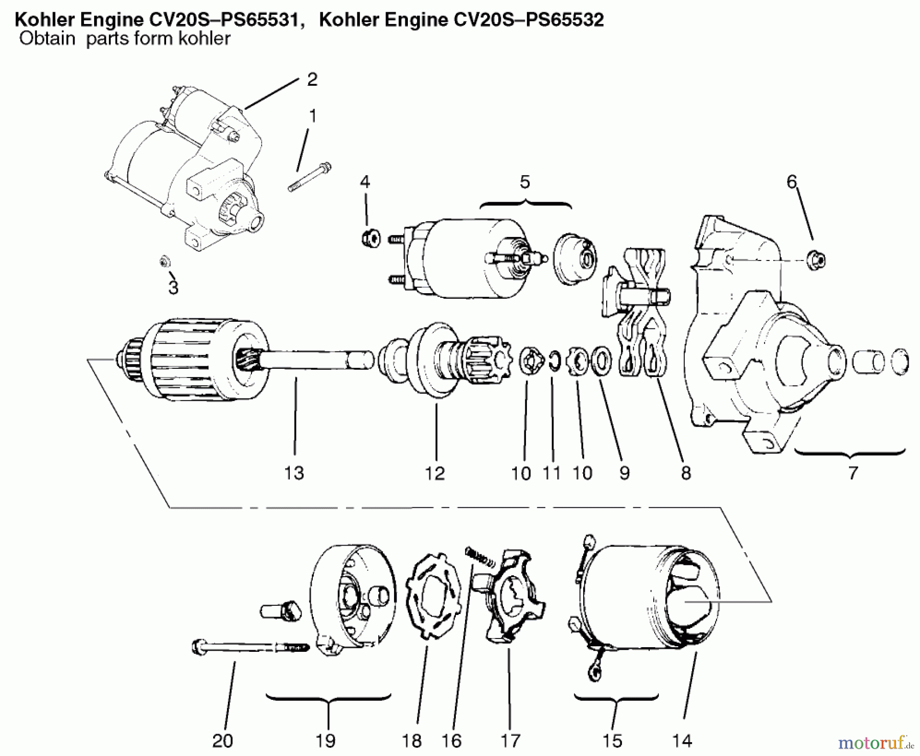  Toro Neu Mowers, Lawn & Garden Tractor Seite 1 72106 (270-H) - Toro 270-H Lawn and Garden Tractor, 1999 (9900001-9999999) STARTING SYSTEM