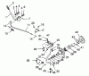Toro 73401 (314-H) - 314-H Garden Tractor, 1993 (3900001-3999999) Listas de piezas de repuesto y dibujos PTO CLUTCH AND CONTROL