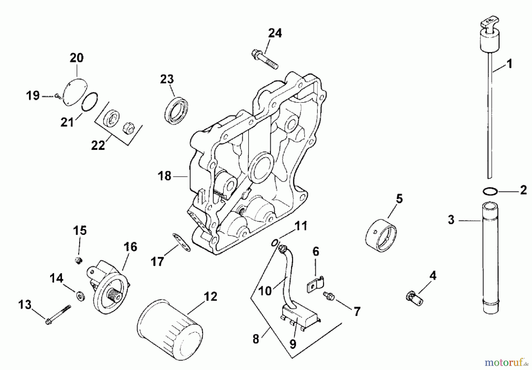  Toro Neu Mowers, Lawn & Garden Tractor Seite 1 73429 (312-8) - Toro 312-8 Garden Tractor, 2000 (200000001-200999999) OIL PAN/LUBRICATION (MODEL 73429 ONLY)