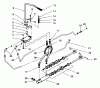 Toro 73501 (520-H) - 520-H Garden Tractor, 1994 (49000001-49999999) Listas de piezas de repuesto y dibujos HYDRAULIC CONTROL SYSTEM