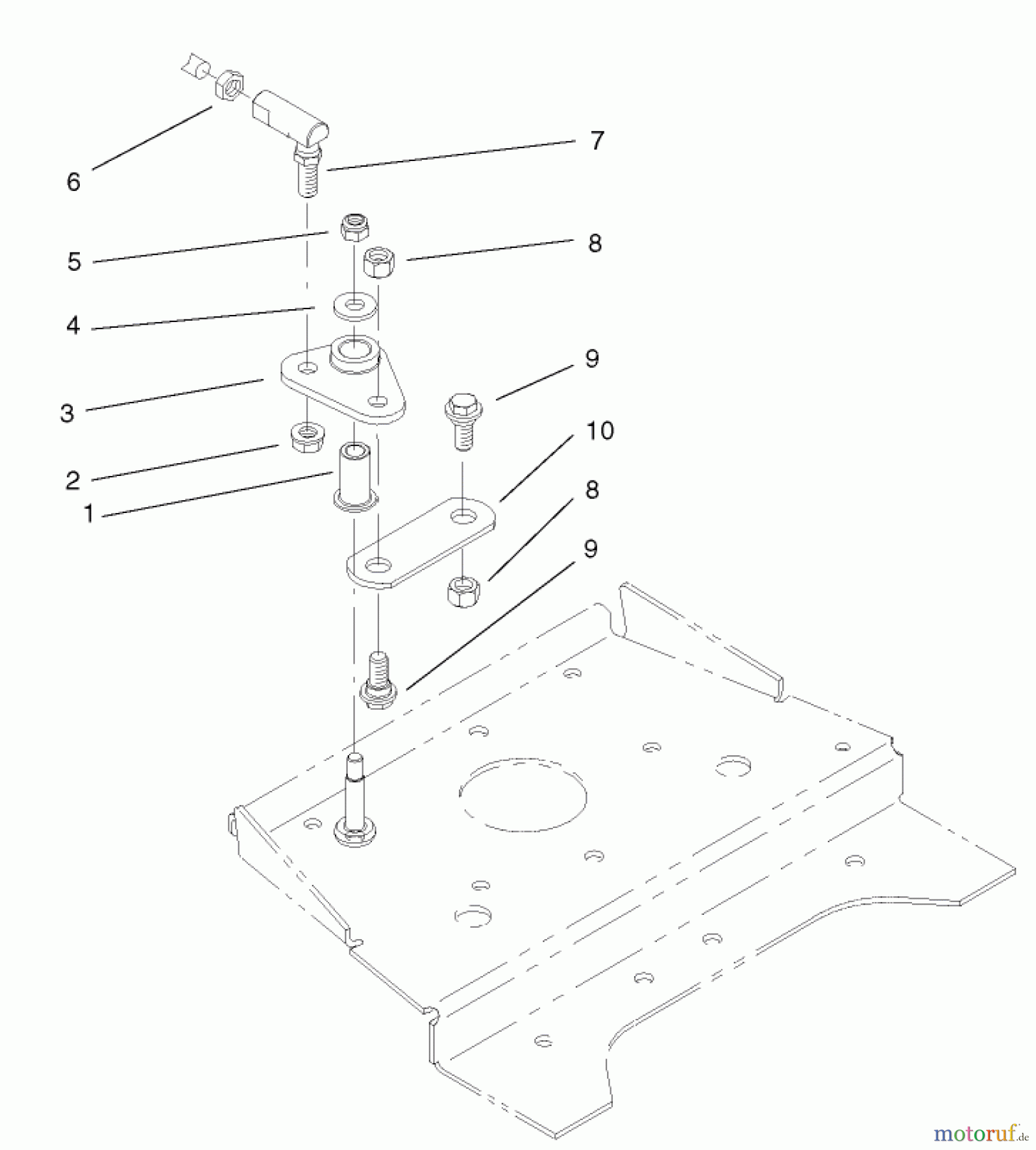  Toro Neu Mowers, Lawn & Garden Tractor Seite 1 73561 (522xi) - Toro 522xi Garden Tractor, 2001 (210000001-210999999) SMART TURN FRONT ASSEMBLY