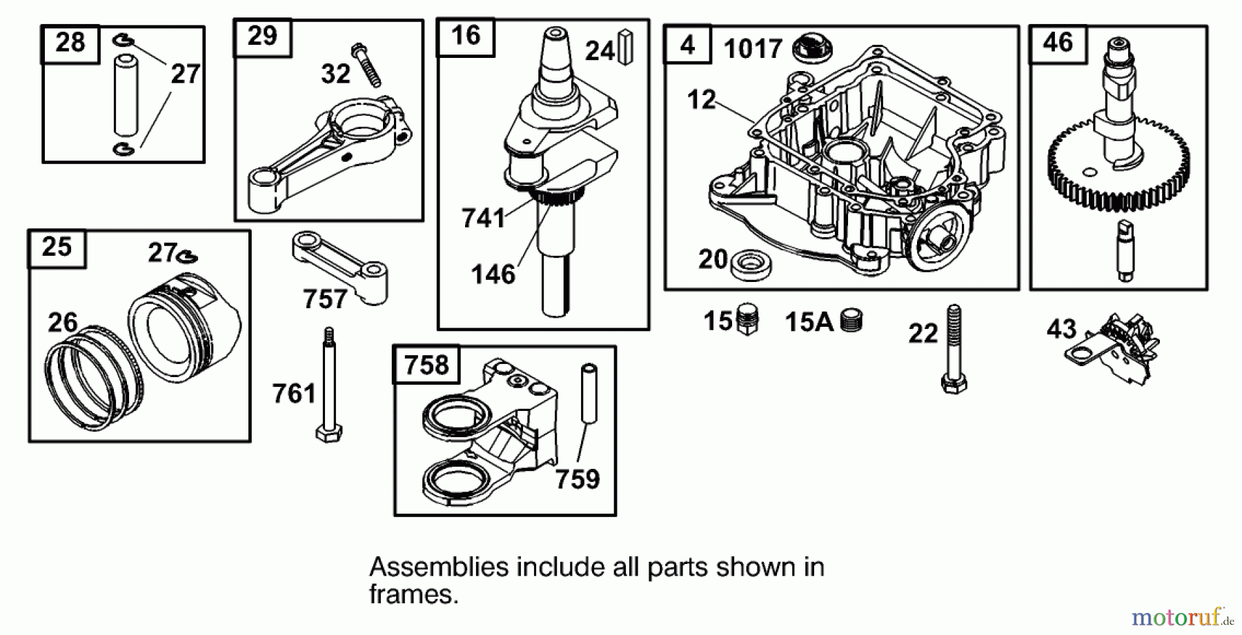  Toro Neu Mowers, Lawn & Garden Tractor Seite 1 74570 (170-DH) - Toro 170-DH Lawn Tractor, 2000 (200000001-200999999) ENGINE BRIGGS & STRATTON MODEL 311777-0151-E1 #3