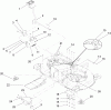 Toro 74573 (DH 200) - DH 200 Lawn Tractor, 2009 (290000481-290999999) Listas de piezas de repuesto y dibujos CUTTING PAN AND BAG ON DEMAND ASSEMBLY