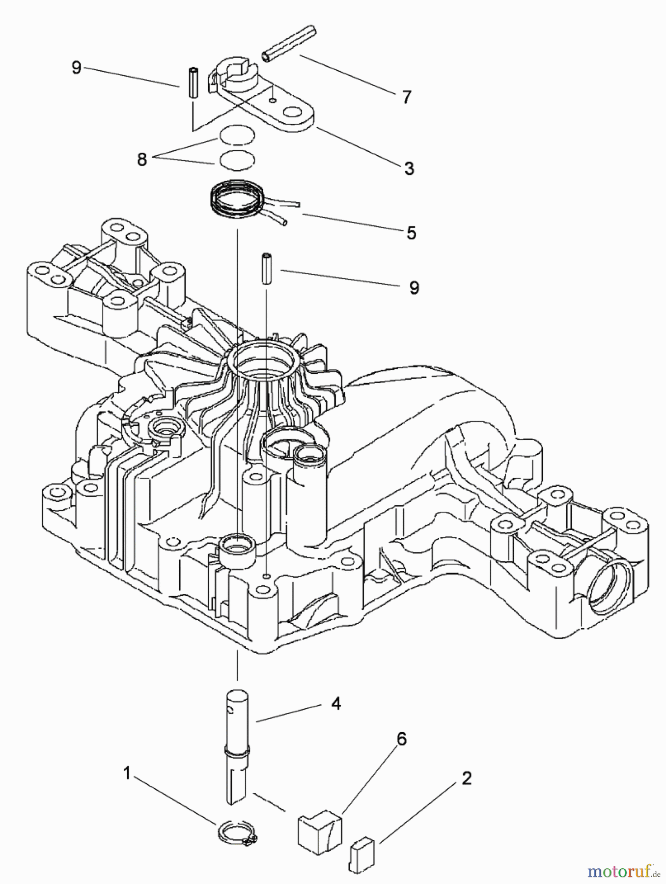  Toro Neu Mowers, Lawn & Garden Tractor Seite 1 74585 (DH 210) - Toro DH 210 Lawn Tractor, 2012 (SN 312000001-312999999) BRAKE ASSEMBLY TRANSMISSION ASSEMBLY NO. 114-3155