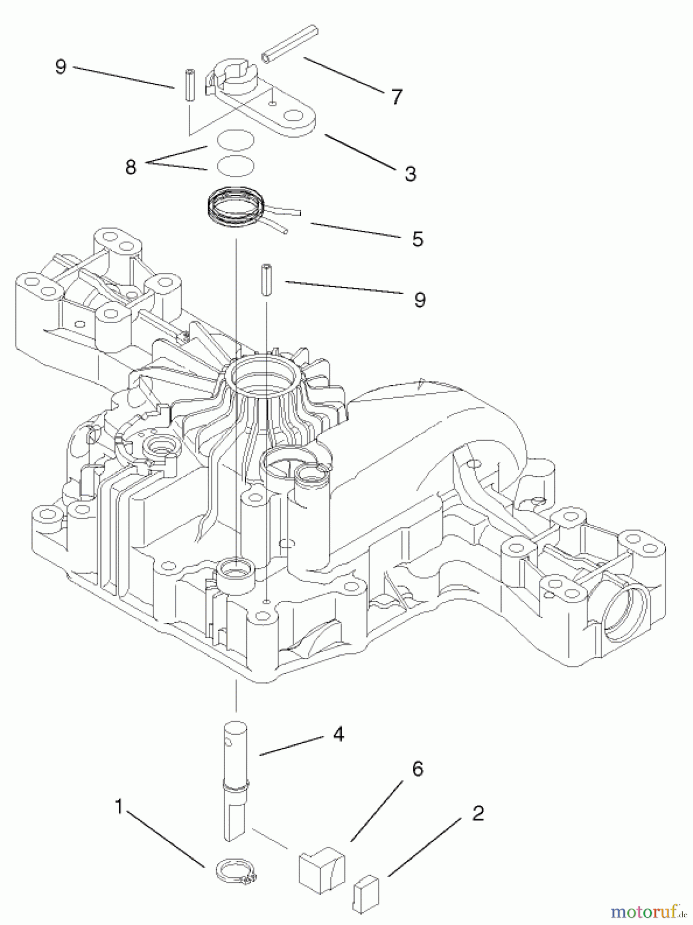  Toro Neu Mowers, Lawn & Garden Tractor Seite 1 74590 (190-DH) - Toro 190-DH Lawn Tractor, 2001 (210000001-210999999) BRAKE ASSEMBLY