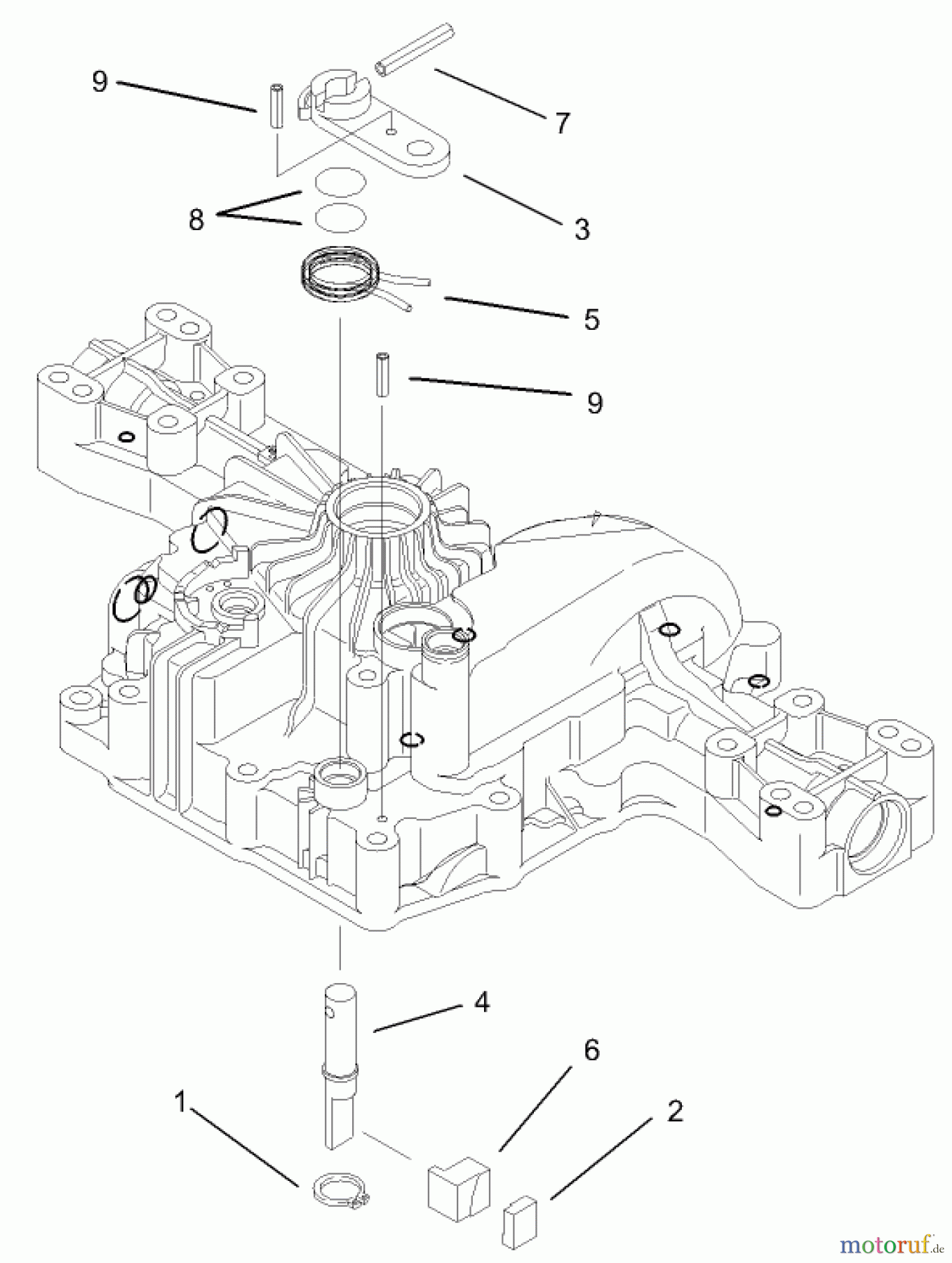  Toro Neu Mowers, Lawn & Garden Tractor Seite 1 74590 (190-DH) - Toro 190-DH Lawn Tractor, 2003 (230000001-230999999) BRAKE ASSEMBLY