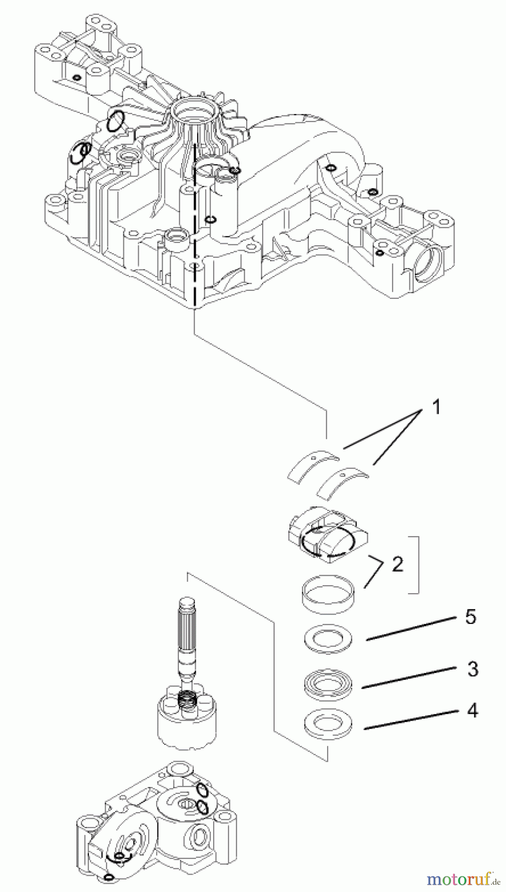  Toro Neu Mowers, Lawn & Garden Tractor Seite 1 74590 (190-DH) - Toro 190-DH Lawn Tractor, 2003 (230000001-230999999) RANGE SHIFT ASSEMBLY