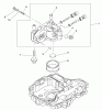 Toro 74593 (DH 220) - DH 220 Lawn Tractor, 2010 (310000001-310999999) Listas de piezas de repuesto y dibujos CENTER CASE ASSEMBLY TRANSMISSION ASSEMBLY NO. 114-3155