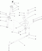 Toro 74593 (DH 220) - DH 220 Lawn Tractor, 2010 (310000001-310999999) Listas de piezas de repuesto y dibujos STEERING ASSEMBLY