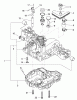 Toro 74593 (DH 220) - DH 220 Lawn Tractor, 2010 (310000001-310999999) Listas de piezas de repuesto y dibujos TRANSAXLE CASE ASSEMBLY TRANSMISSION ASSEMBLY NO. 114-3155