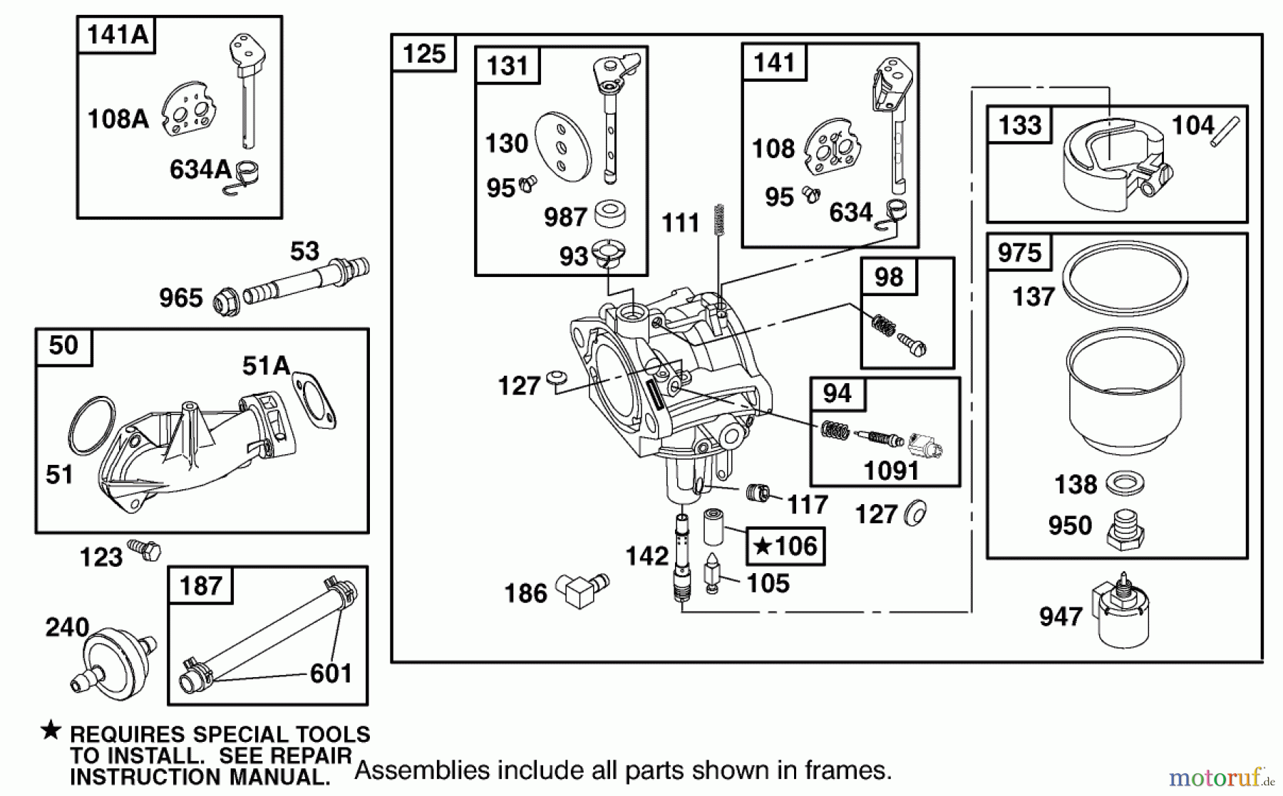  Toro Neu Mowers, Lawn & Garden Tractor Seite 1 77104 (16-38H) - Toro 16-38H Lawn Tractor, 2000 (200000001-200999999) ENGINE BRIGGS & STRATTON MODEL 28Q777-0690-E1 #4