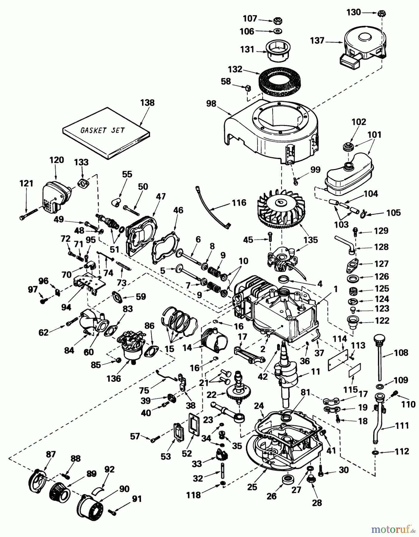  Toro Neu Mowers, Rear-Engine Rider 56027 - Toro 25