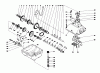 Toro 56044 - 25" Premium Rider Keylectric, 1977 (7000001-7999999) Listas de piezas de repuesto y dibujos TRANSMISSION ASSEMBLY