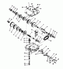 Toro 56132 (8-25) - 8-25 Recycler Rider, 1992 (2000001-2999999) Listas de piezas de repuesto y dibujos TRANSMISSION PEERLESS MODEL 700-025
