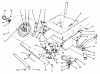 Toro 70042 (8-32) - 8-32 Rear Engine Rider, 1993 (3900001-3999999) Listas de piezas de repuesto y dibujos FRONT AXLE ASSEMBLY