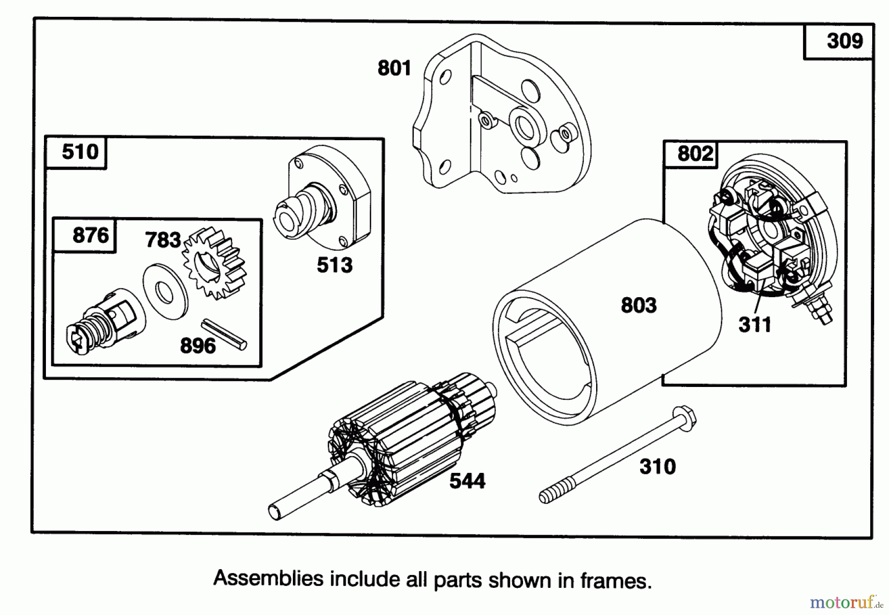  Toro Neu Mowers, Rear-Engine Rider 70120 (12-32) - Toro 12-32 Recycler Rider, 1994 (4900001-4999999) ENGINE BRIGGS & STRATTON MODEL 28B707-0126-01 #8