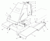 Toro 70082 (12-32) - 12-32 Rear Engine Rider, 1998 (8900001-8999999) Listas de piezas de repuesto y dibujos FRONT TOWER ASSEMBLY