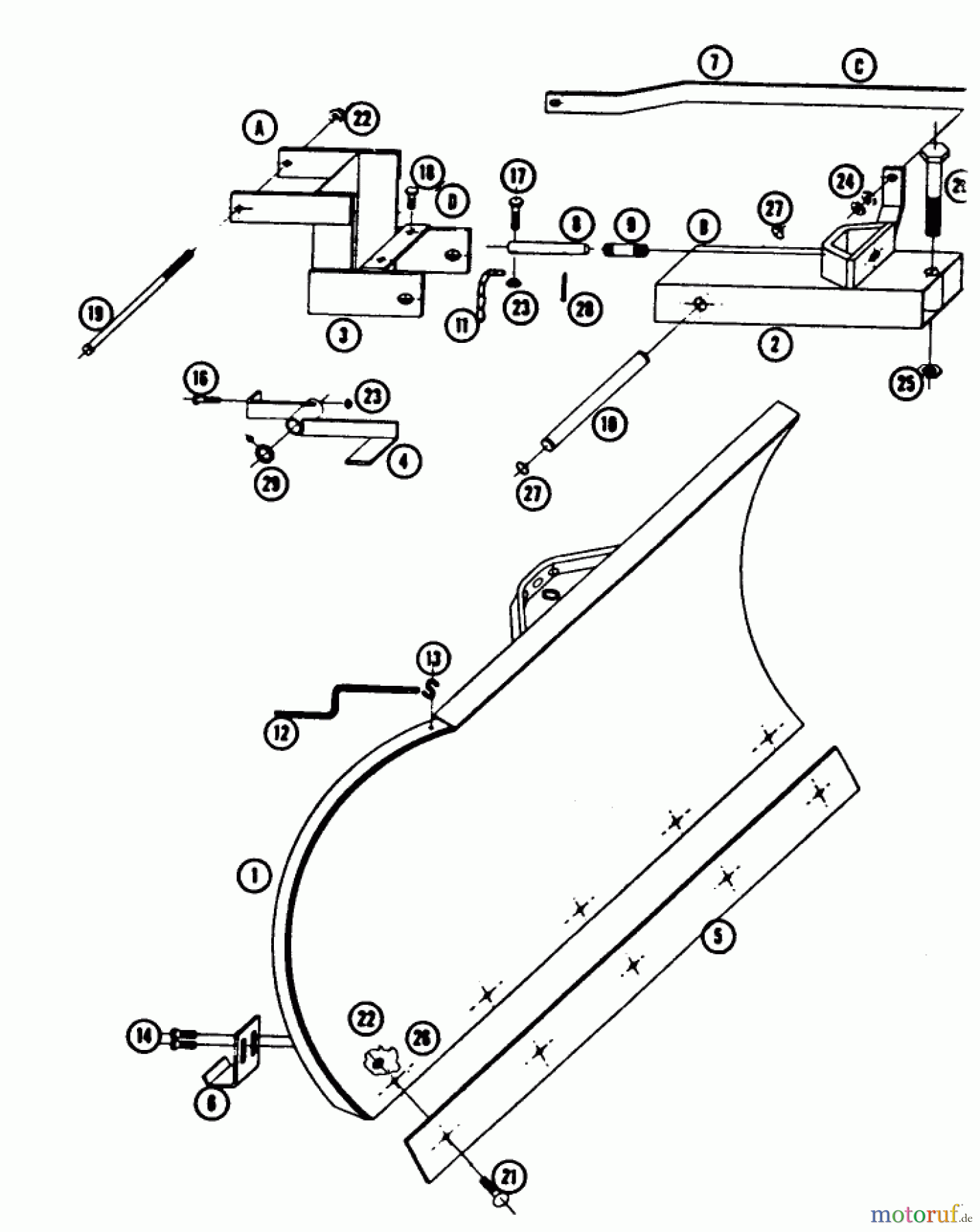  Toro Neu Accessories, Snow BD-4264A - Toro 42