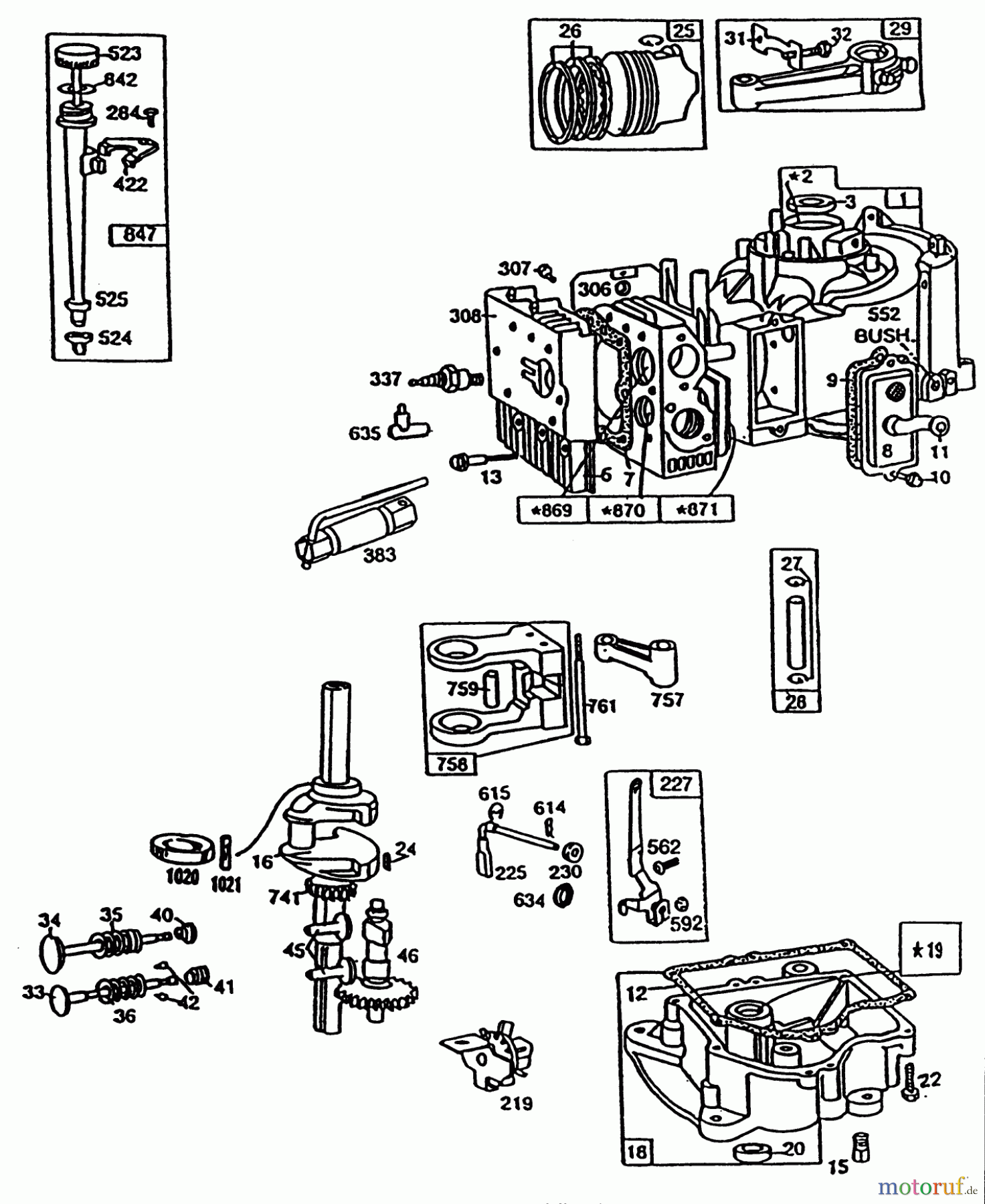  Toro Neu Mowers, Rear-Engine Rider R3-12B602 (112-6) - Toro 112-6 Rear Engine Rider, 1992 (2000001-2999999) BRIGGS & STRATTON MODEL 257707-0127-01 #1