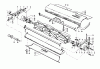 Toro 03104 - 58" Professional, 1972 (2000001-2999999) Listas de piezas de repuesto y dibujos WING MOWER REEL ASSEMBLY