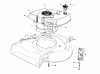 Toro 16077 - Lawnmower, 1981 (1000001-1999999) Listas de piezas de repuesto y dibujos ENGINE ASSEMBLY MODEL 16077 AND 16165