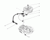 Toro 16202C - Lawnmower, 1985 (5000001-5999999) Listas de piezas de repuesto y dibujos FLYWHEEL & MAGNETO ASSEMBLY