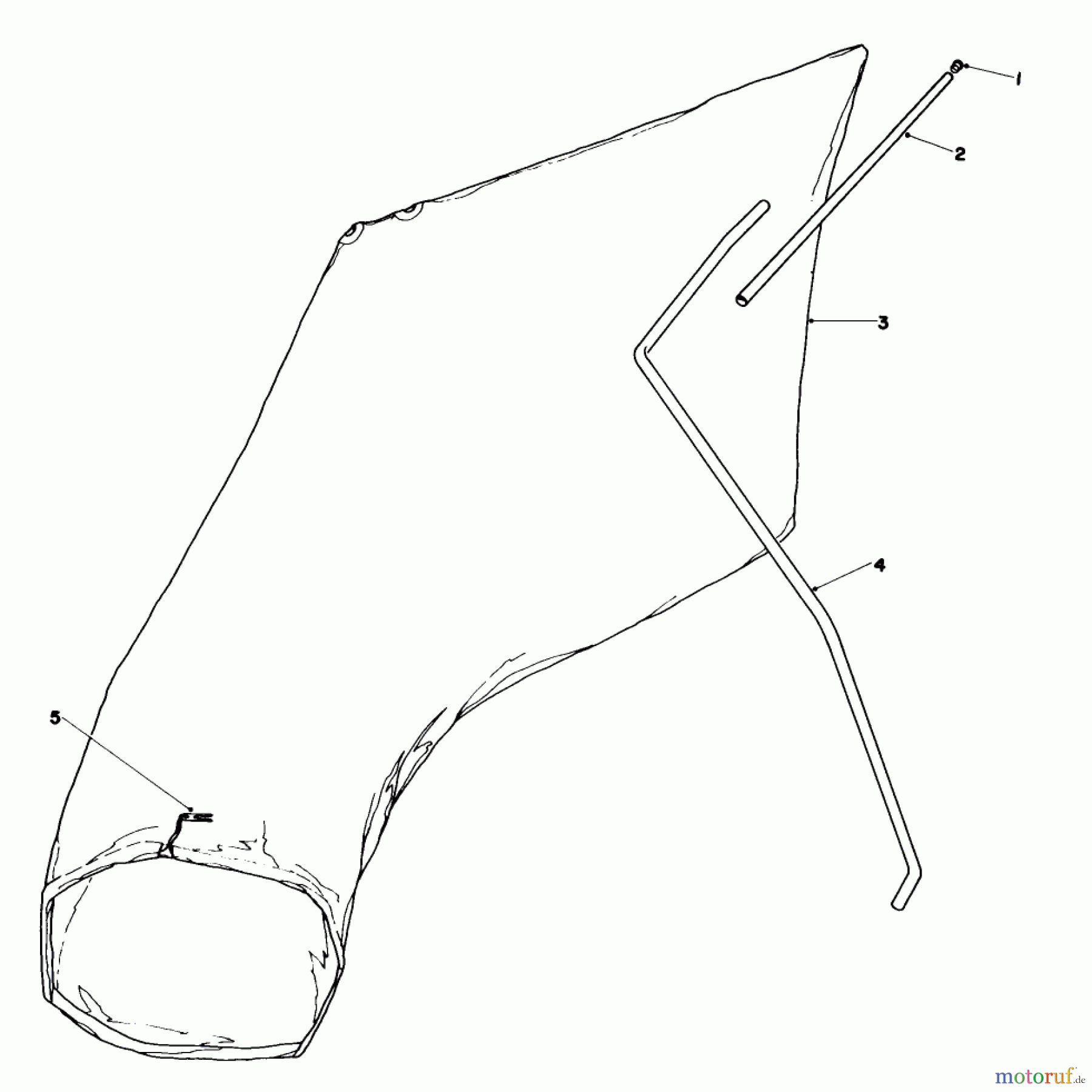  Toro Neu Mowers, Walk-Behind Seite 1 16297 - Toro Lawnmower, 1984 (4000001-4999999) GIANT BAGGING KIT NO. 29-9750 (OPTIONAL)