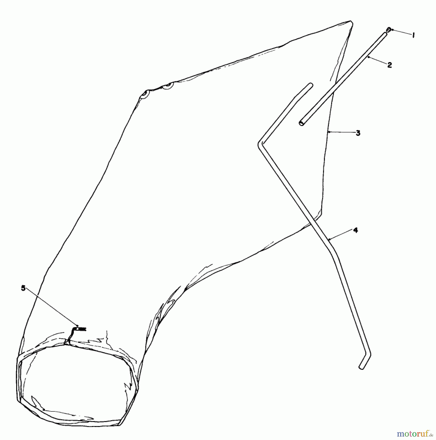  Toro Neu Mowers, Walk-Behind Seite 1 16299 - Toro Lawnmower, 1984 (4000001-4999999) GIANT BAGGING KIT NO. 29-9750 (OPTIONAL)