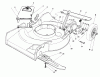 Toro 16401 - Side Discharge Mower, 1994 (4900001-4999999) Listas de piezas de repuesto y dibujos HOUSING ASSEMBLY