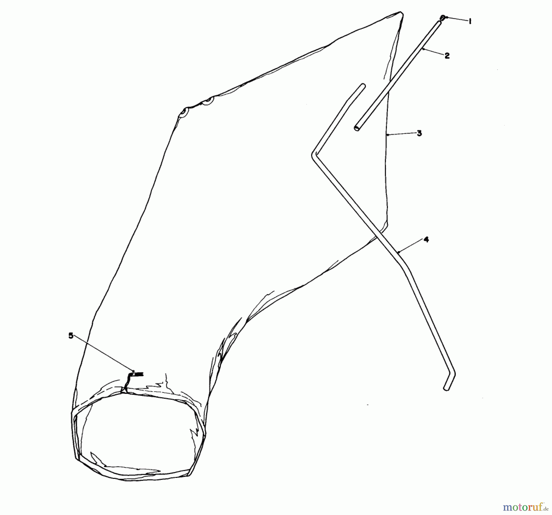  Toro Neu Mowers, Walk-Behind Seite 1 16575 - Toro Lawnmower, 1988 (8000001-8012678) GIANT BAGGING KIT NO. 29-9750 (OPTIONAL)