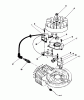 Toro 16580 - Lawnmower, 1983 (3000001-3999999) Listas de piezas de repuesto y dibujos FLYWHEEL & MAGNETO ASSEMBLY