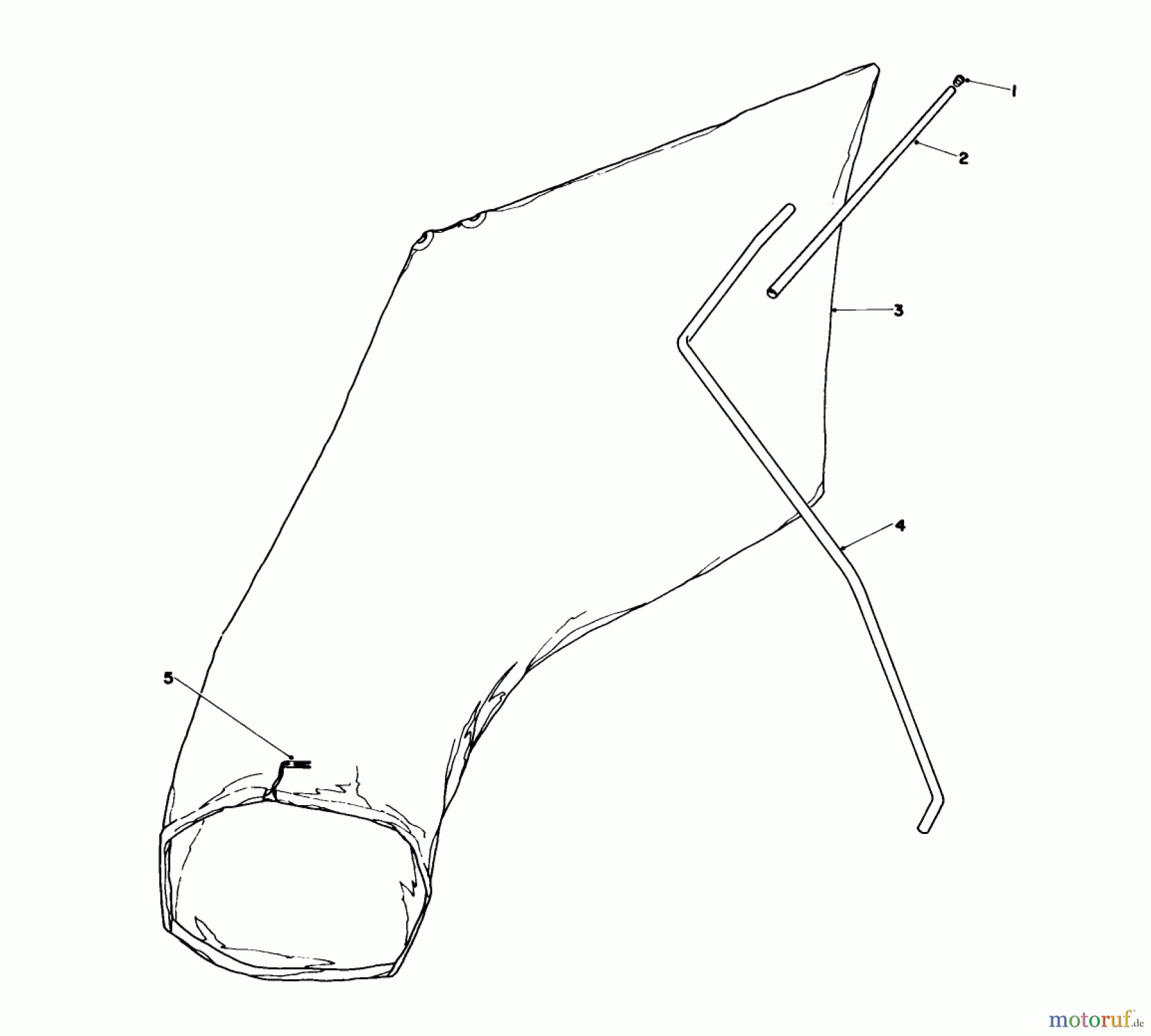  Toro Neu Mowers, Walk-Behind Seite 1 16585 - Toro Lawnmower, 1985 (5000001-5999999) GIANT BAGGING KIT NO. 29-9750 (OPTIONAL)