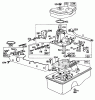 Toro 16655 - Lawnmower, 1977 (7000001-7999999) Listas de piezas de repuesto y dibujos CARBURETOR ASSEMBLY MODEL 390065